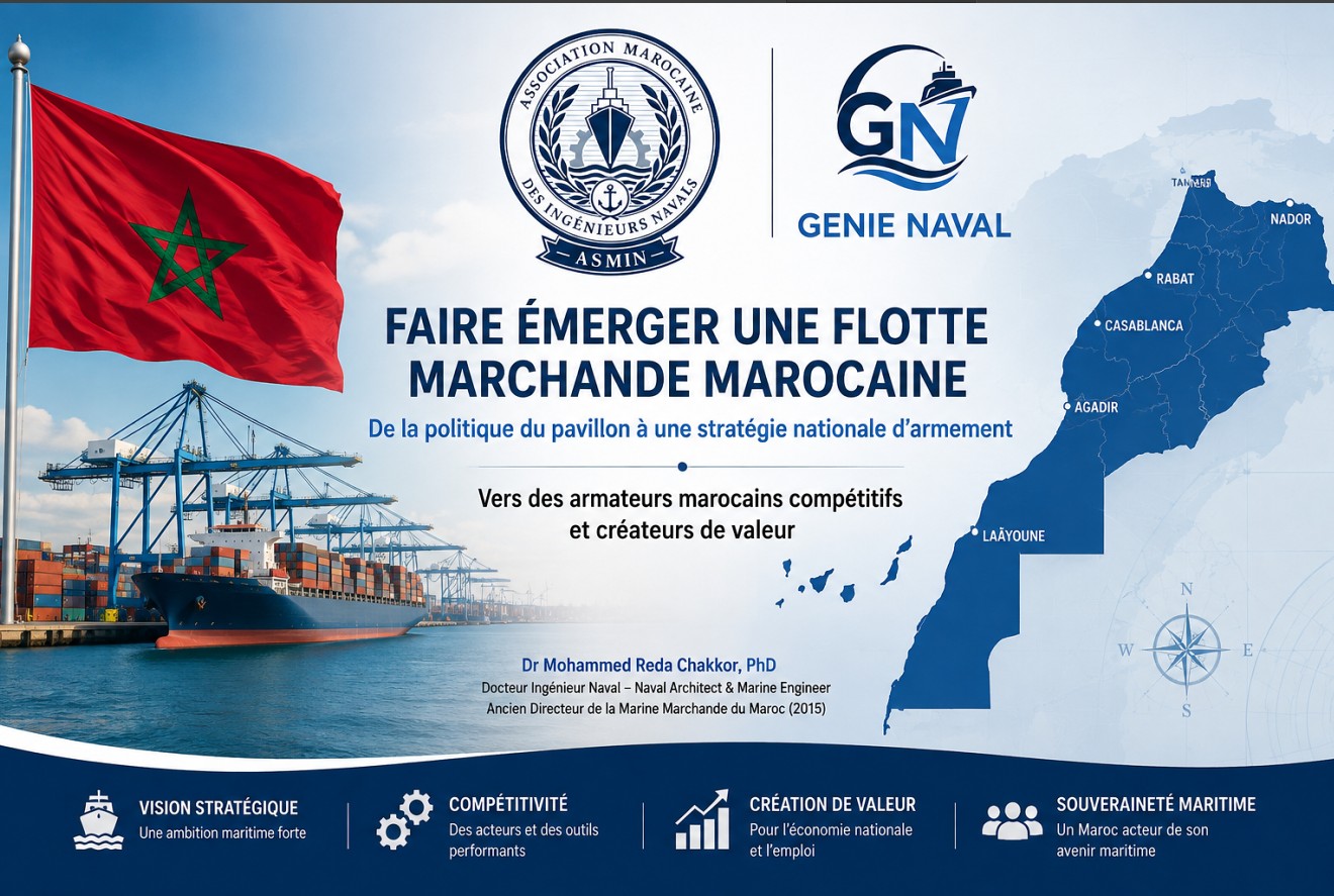 Lire la suite à propos de l’article ⚓ MAROC : QUELLE POLITIQUE MARITIME POUR FAIRE ÉMERGER DES ARMATEURS NATIONAUX ?