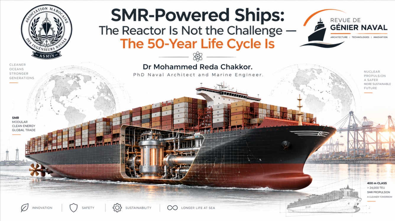 Lire la suite à propos de l’article SMR-Powered Ships: The Reactor Is Not the Challenge — The 50-Year Life Cycle Is